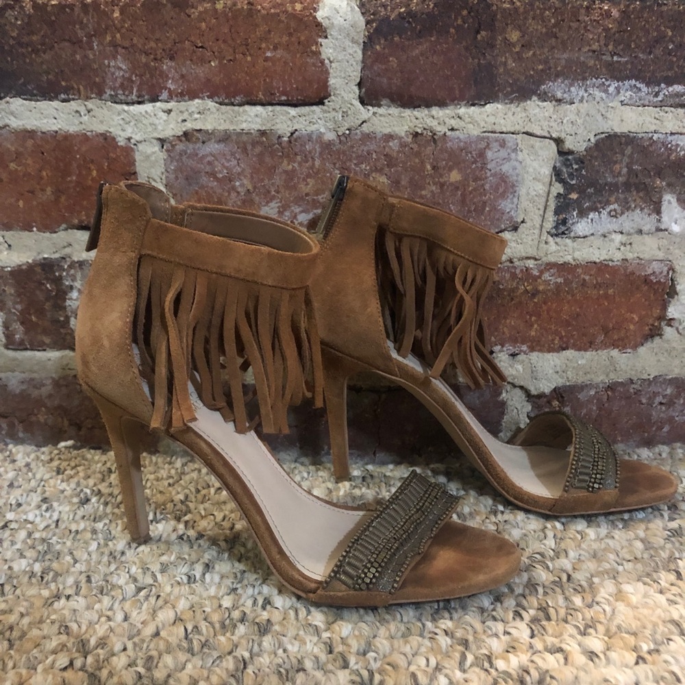 Vince Camuto Fringe Heels size 7.5